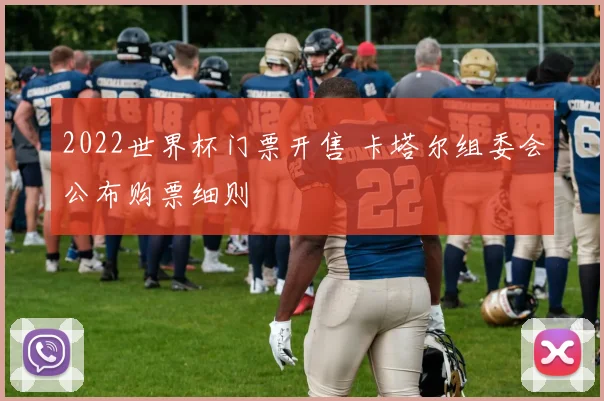2022世界杯门票开售 卡塔尔组委会公布购票细则